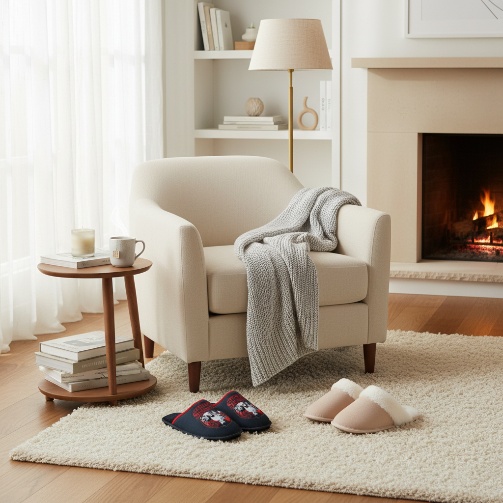 Unisex House Slippers - Indoor Comfort for Men & Women