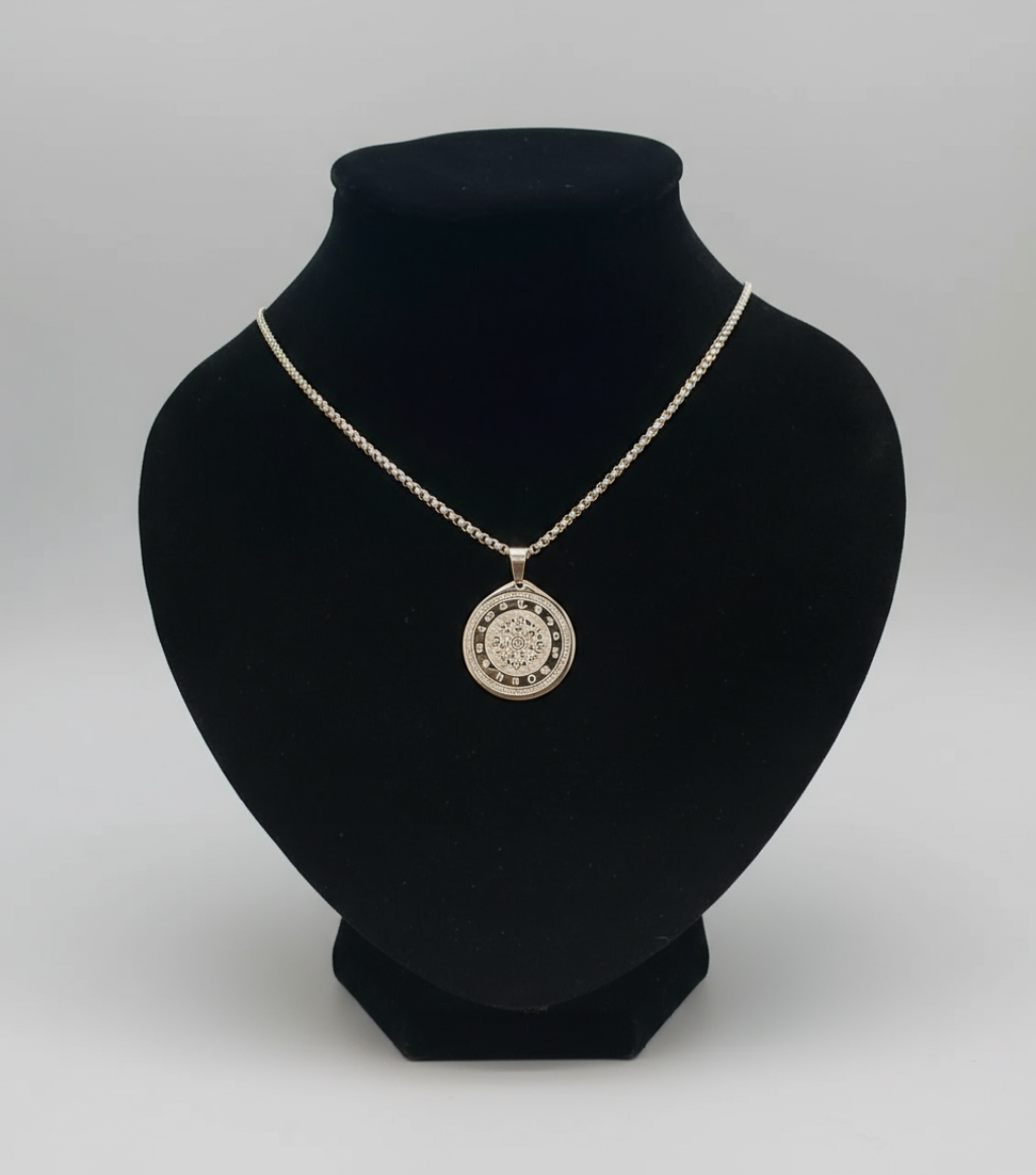The Seal of Protection Medallion Necklace