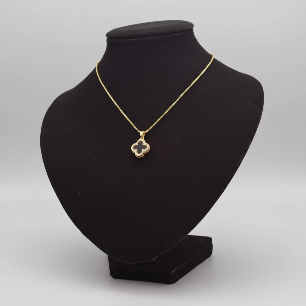 Lucky Clover Charm Necklace