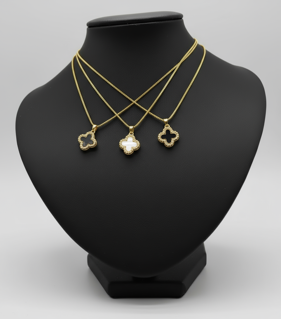 Lucky Clover Charm Necklace