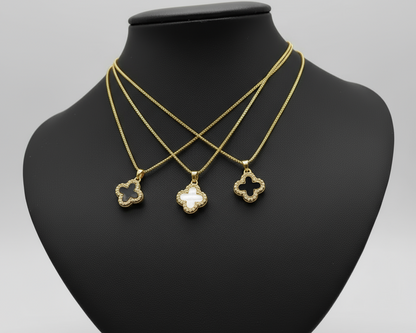 Lucky Clover Charm Necklace