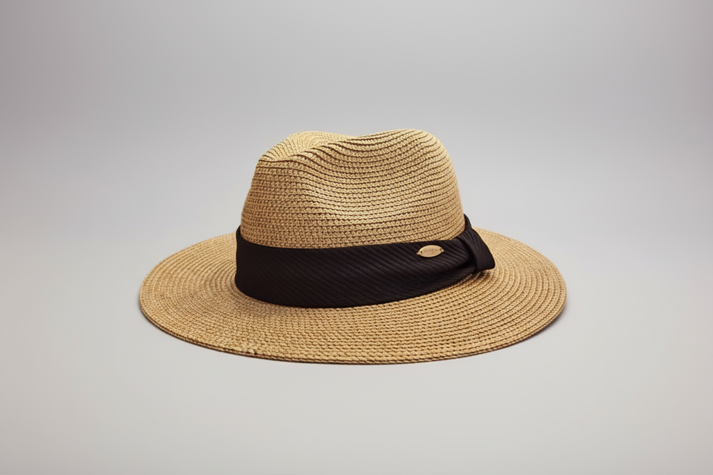 The "Voyager" Straw Fedora - Classic Style for the Modern Explorer