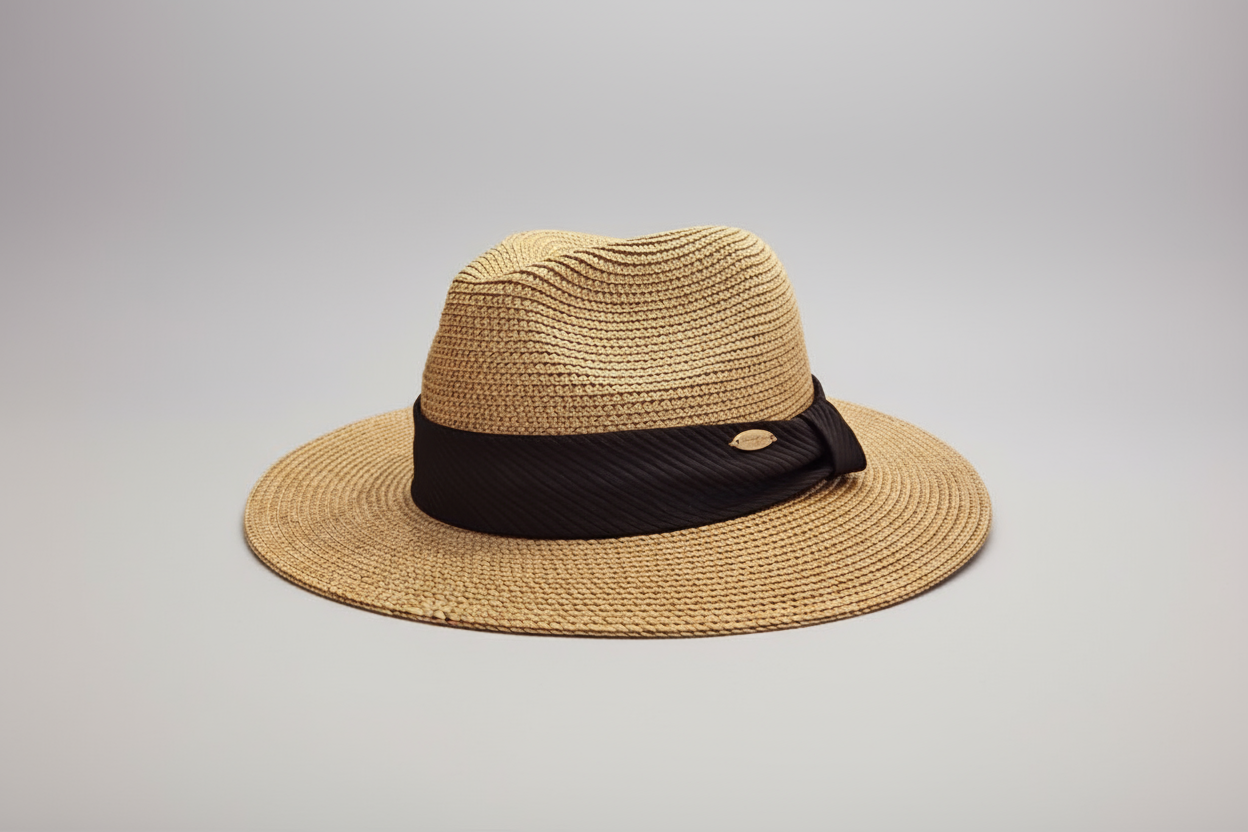 The "Voyager" Straw Fedora - Classic Style for the Modern Explorer