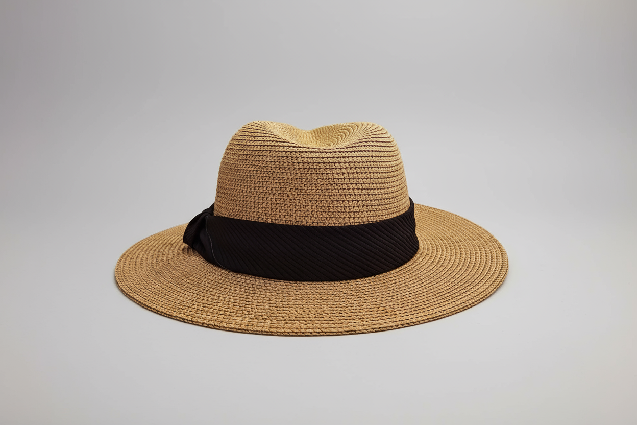 The "Voyager" Straw Fedora - Classic Style for the Modern Explorer