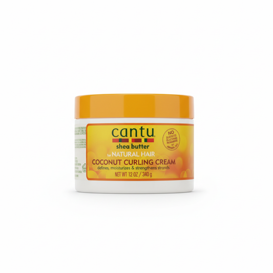 Cantu Coconut Curling Cream 12oz - Front View