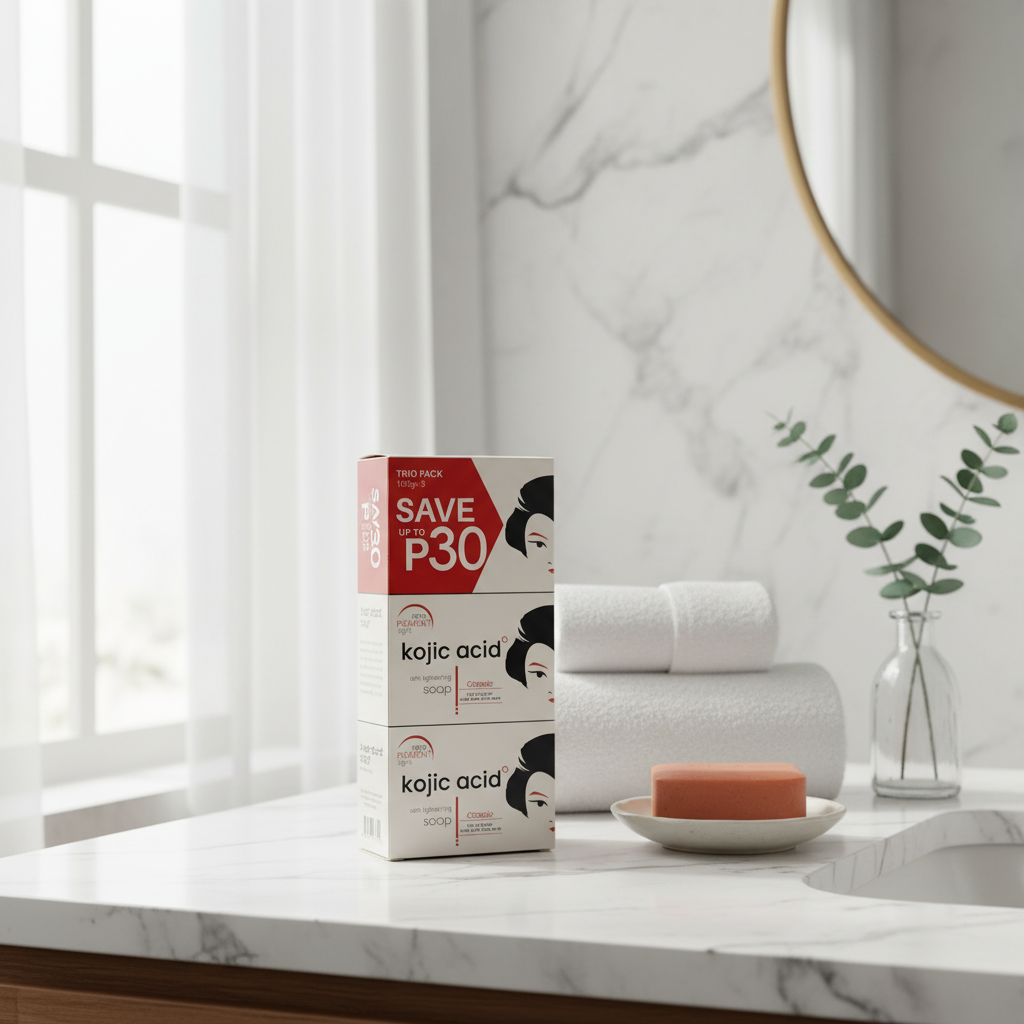 Kojic Acid Trio Pack - Lifestyle Setting