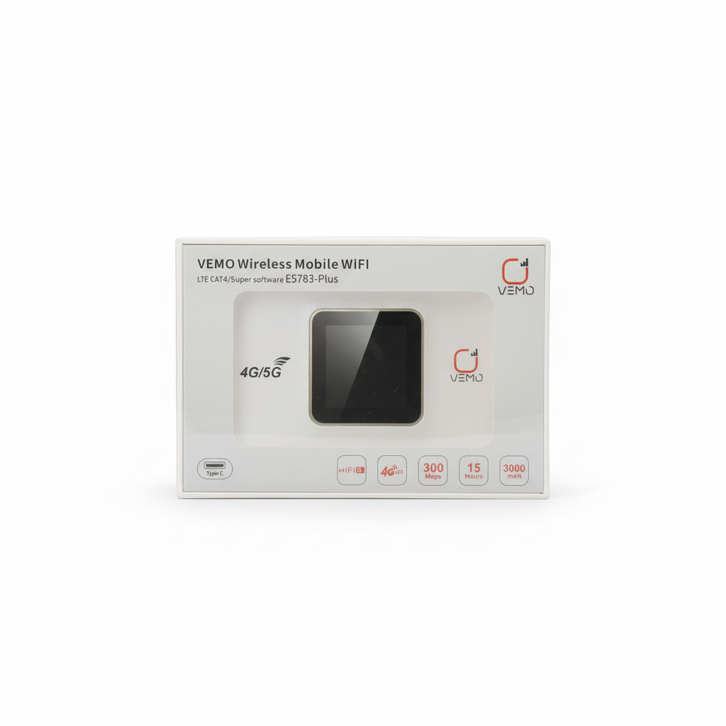 VEMO E5783-Plus WiFi Router - Package Front