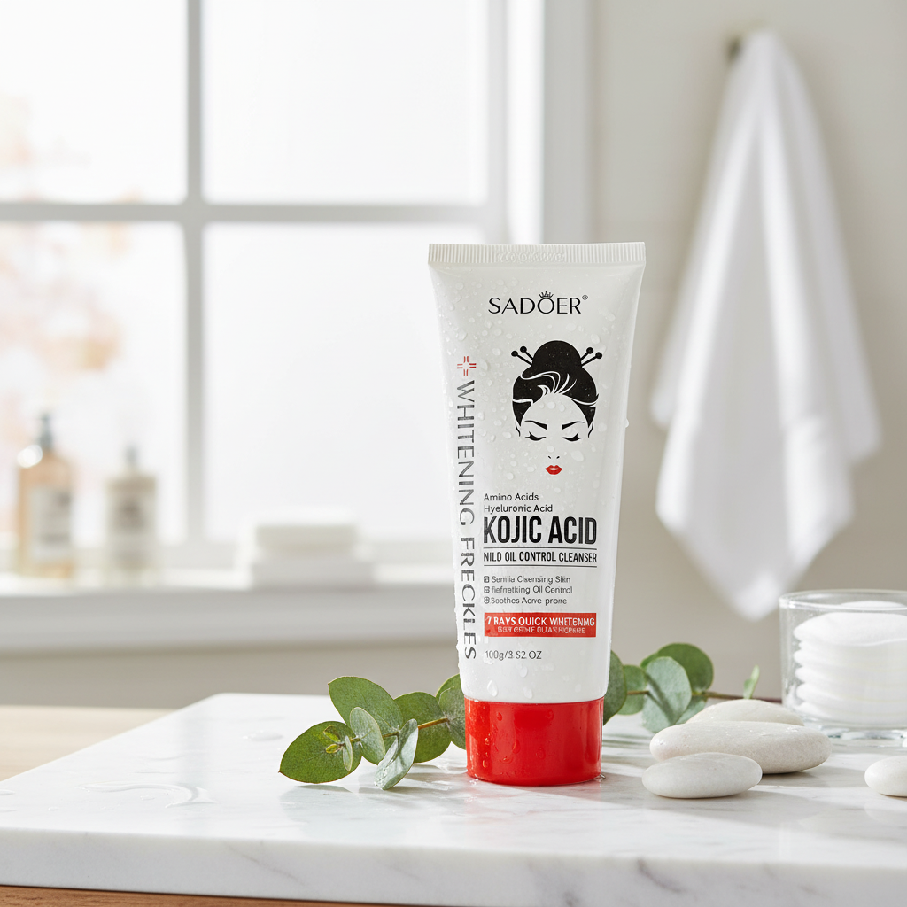 Sadoer Cleanser - Lifestyle Bathroom Setting