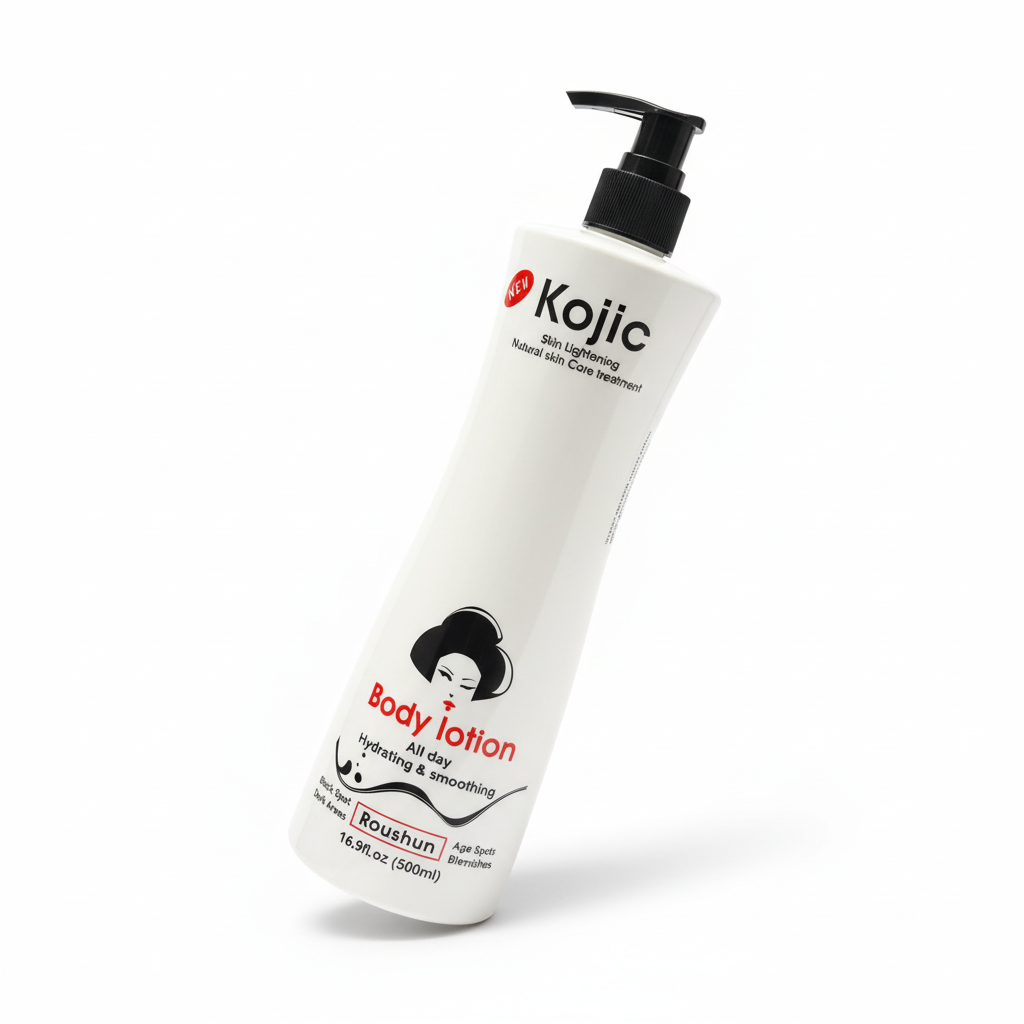 Kojic Body Lotion - Angled View