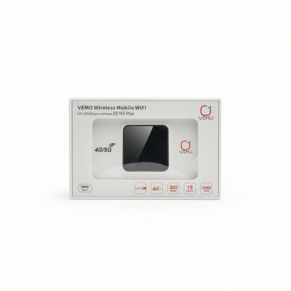VEMO Wireless Mobile WiFi E5783-Plus - Front Package