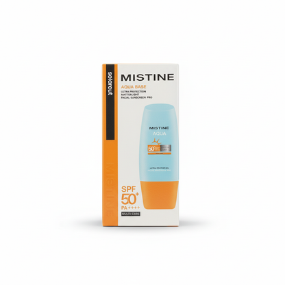 Mistine Aqua Base SPF 50+ Sunscreen - Front View