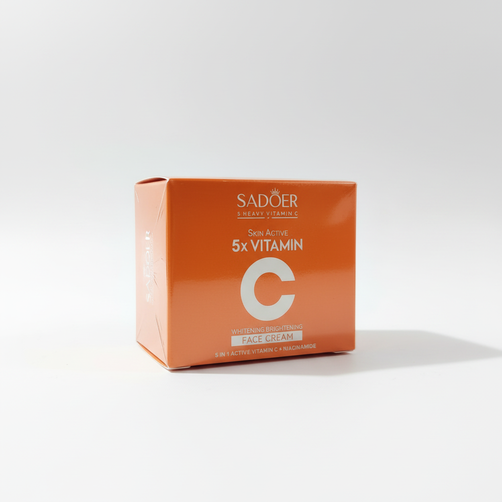 Sadoer Vitamin C Cream - Angled View