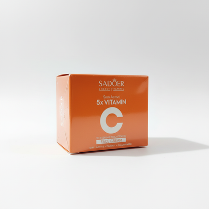 Sadoer Vitamin C Cream - Angled View