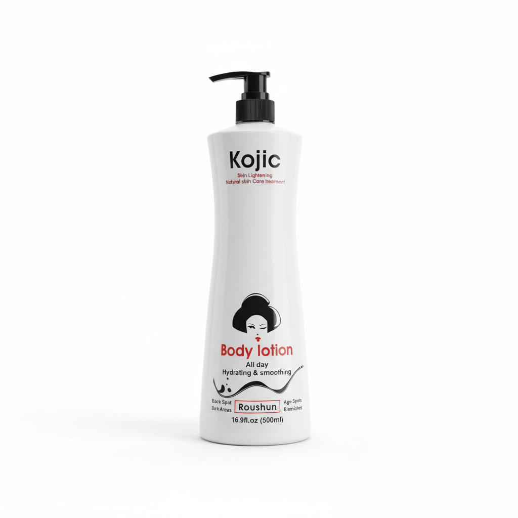 Kojic Body Lotion by Roushun 500ml - Front View