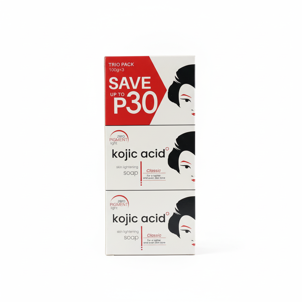 Kojic Acid Trio Pack - Detail Close-up