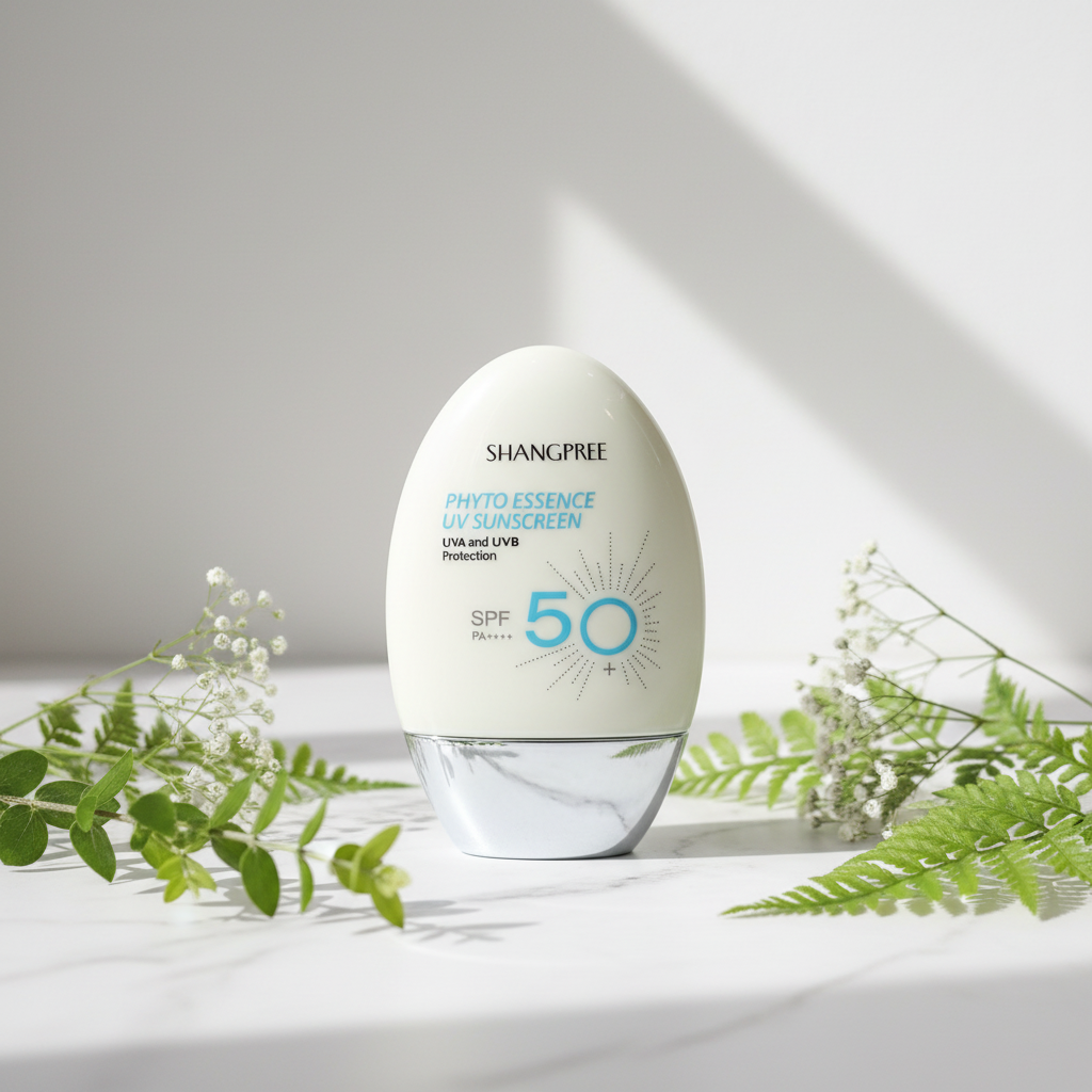 Shangpree Sunscreen - Lifestyle with Botanicals