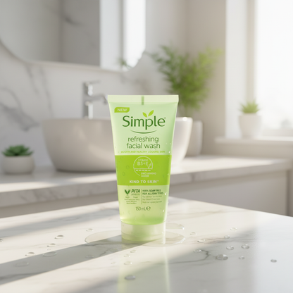 Lifestyle bathroom setting