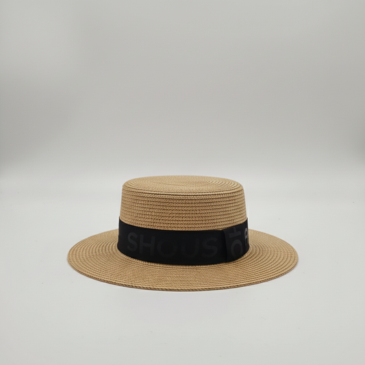 The "Sunseeker" Boater Straw Hat