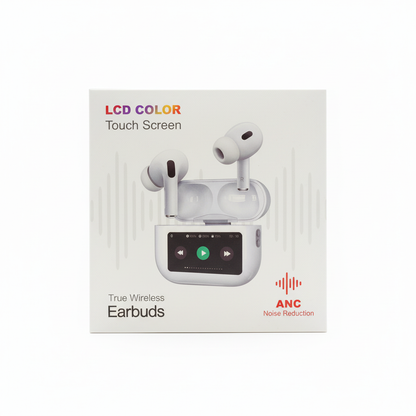 TWS Earbuds packaging packshot